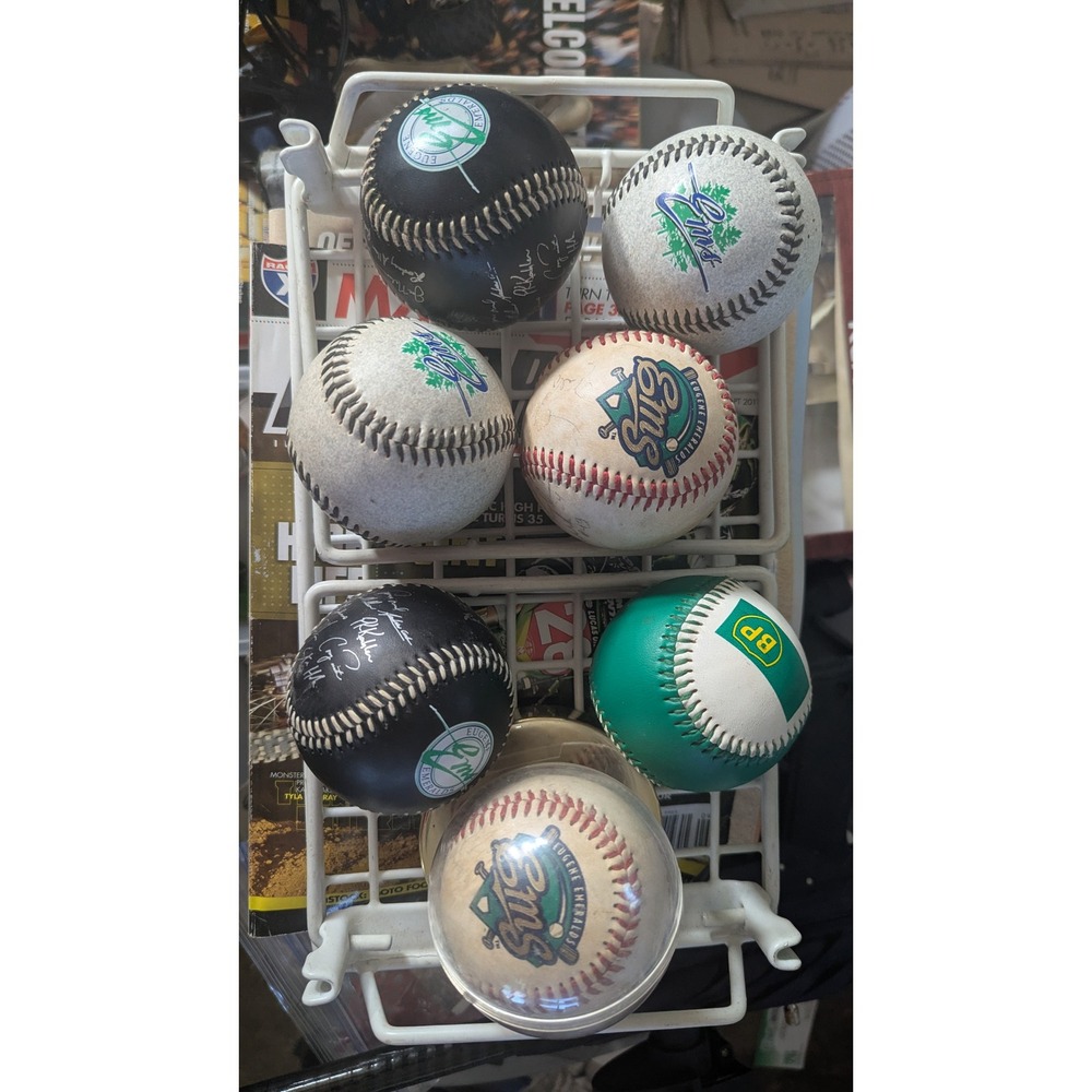 Eugene‎ Emeralds Signed Ball and Souvenir Ball Lot